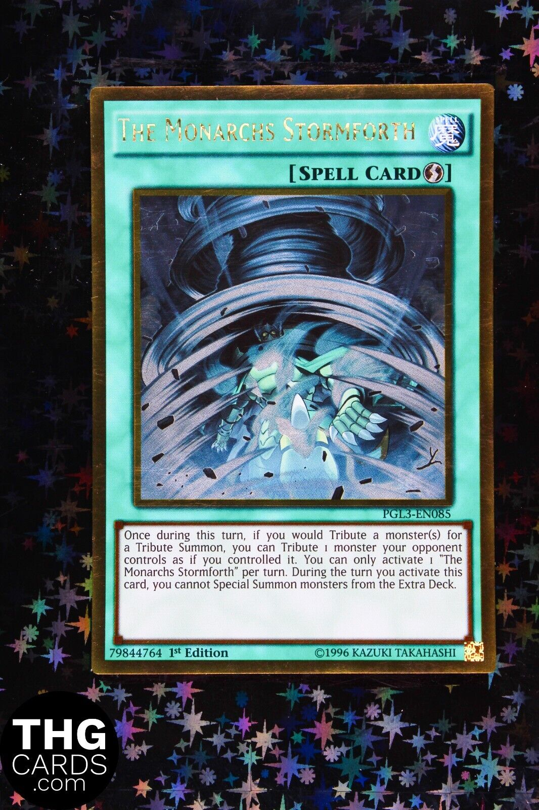 The Monarchs Stormforth PGL3-EN085 1st Edition Ultra Rare Yugioh Card