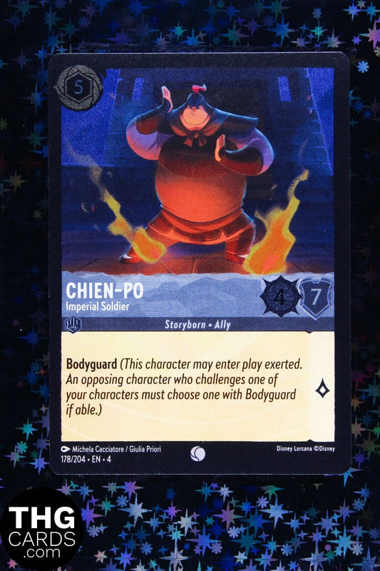 Chien-Po, Imperial Soldier 178/204 Common Lorcana Card EN 4