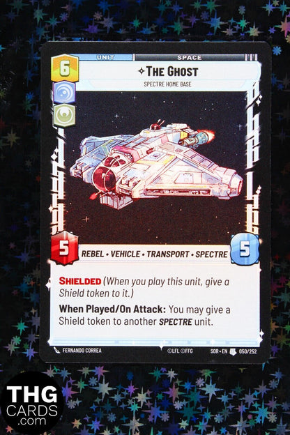 The Ghost 050/252 Uncommon Foil Star Wars Unlimited Card SOR