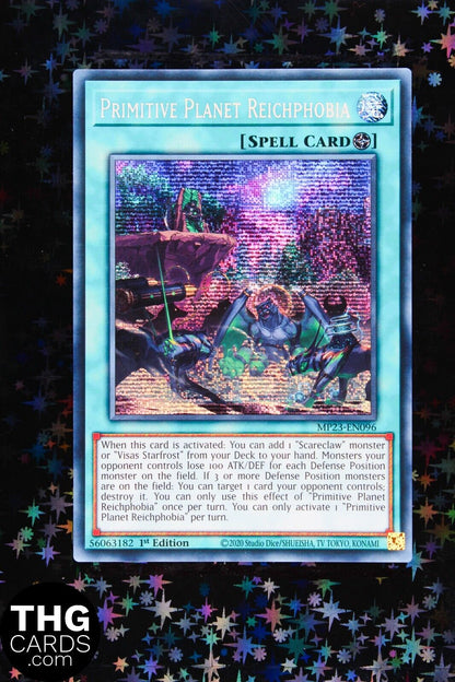 Primitive Planet Reichphobia MP23-EN096 1st Edition Secret Rare Yugioh Card