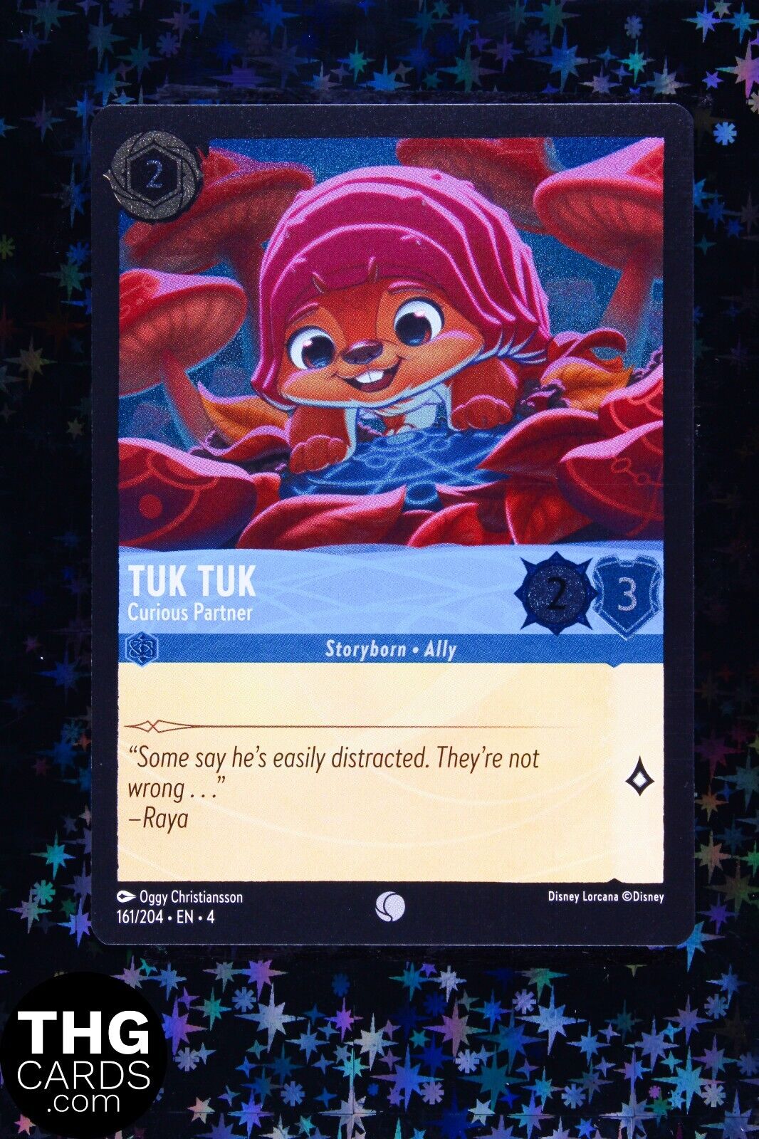 Tuk Tuk, Curious Partner 161/204 Common Lorcana Card EN 4