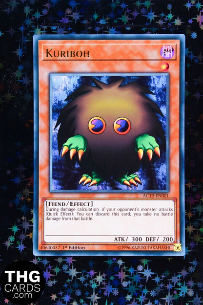 Kuriboh AC19-EN001 1st Edition Ultra Rare Yugioh Card