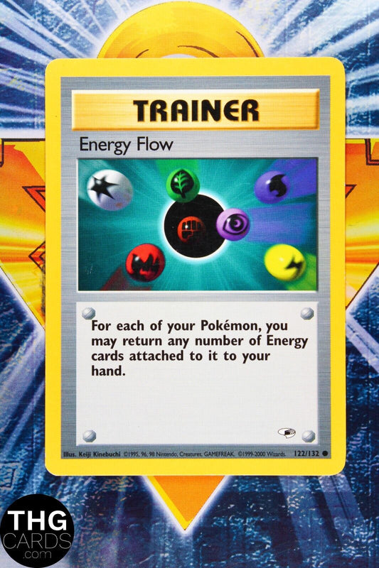 Energy Flow 122/132 Common Gym Heroes Pokemon Card