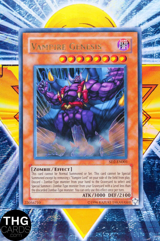 Vampire Genesis SD2-EN001 Ultra Rare Yugioh Card 2