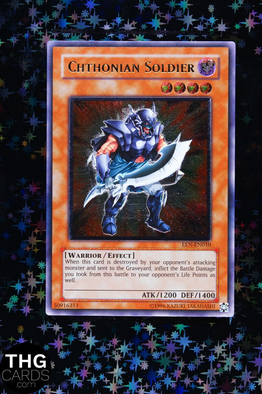 Chthonian Soldier EEN-EN010 Ultimate Rare Yugioh Card