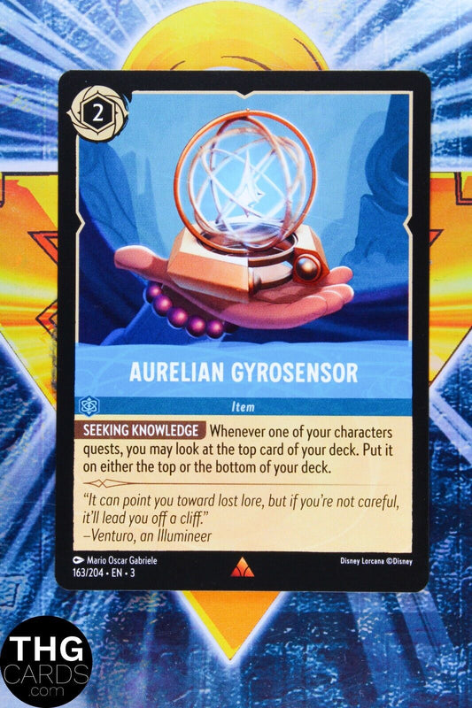 Aurelian Gyrosensor 163/204 Rare Lorcana Into the Inklands