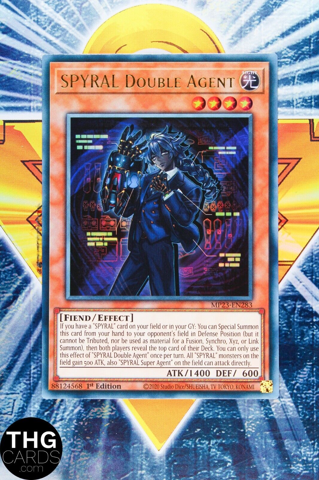 SPYRAL Double Agent MP23-EN283 1st Edition Ultra Rare Yugioh Card