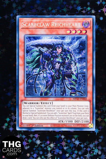 Scareclaw Reichheart MP23-EN068 1st Edition Secret Rare Yugioh Card