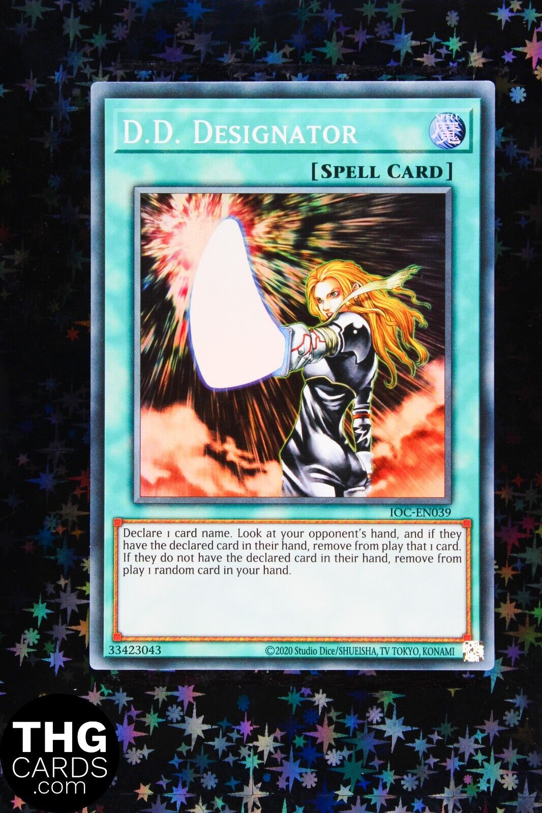 D.D. Designator IOC-EN039 Super Rare Yugioh Card 25th An