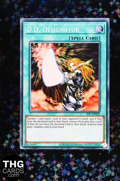 D.D. Designator IOC-EN039 Super Rare Yugioh Card 25th An