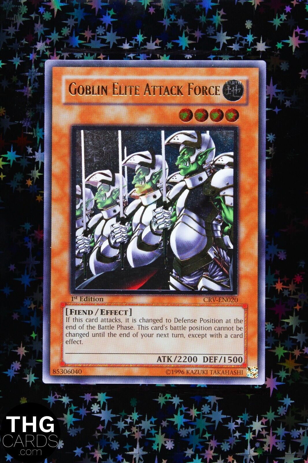 Goblin Elite Attack Force CRV-EN020 1st Edition Ultimate Rare Yugioh Card