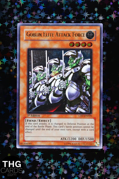 Goblin Elite Attack Force CRV-EN020 1st Edition Ultimate Rare Yugioh Card