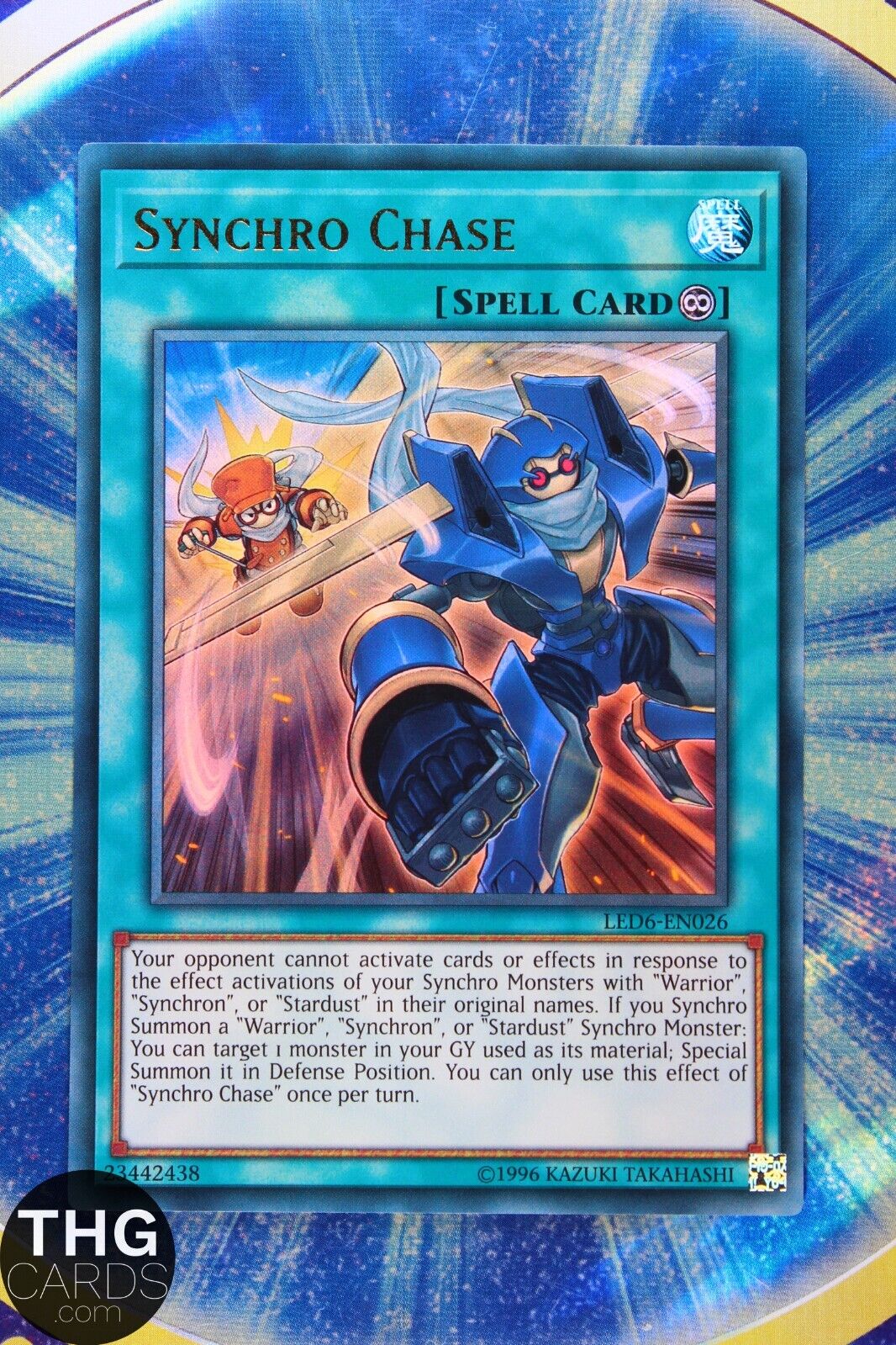 Synchro Chase LED6-EN026 Ultra Rare Yugioh Card