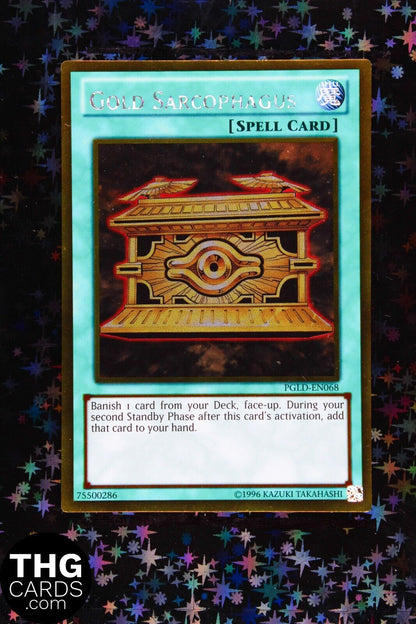 Gold Sarcophagus PGLD-EN068 Gold Ultra Rare Yugioh Card