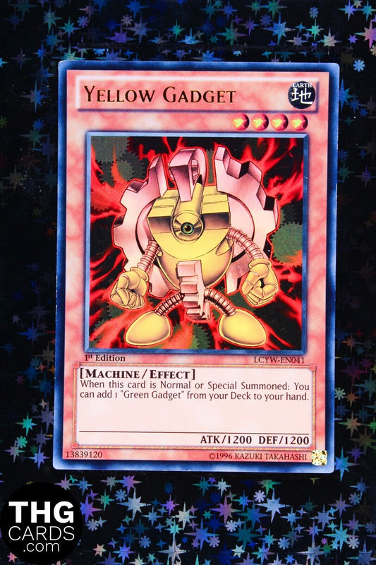 Yellow Gadget LCYW-EN041 1st Edition Ultra Rare Yugioh Card