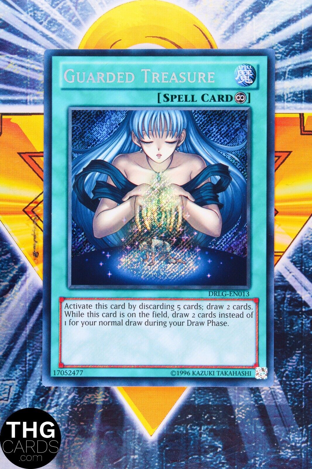 Guarded Treasure DRLG-EN013 Secret Rare Yugioh Card