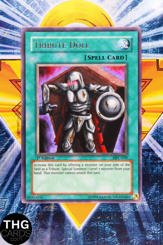 Tribute Doll MFC-039 1st Edition Rare Yugioh Card