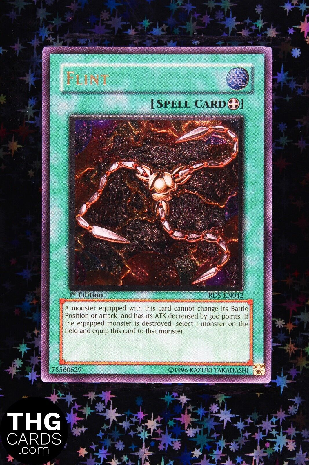 Flint RDS-EN042 1st Edition Ultimate Rare Yugioh Card 2