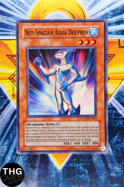 Neo-Spacian Aqua Dolphin POTD-EN003 Super Rare Yugioh Card