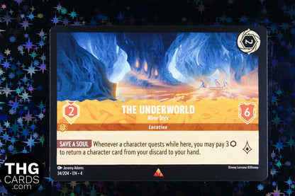 The Underworld, River Styx 34/204 Rare Lorcana Card EN 4