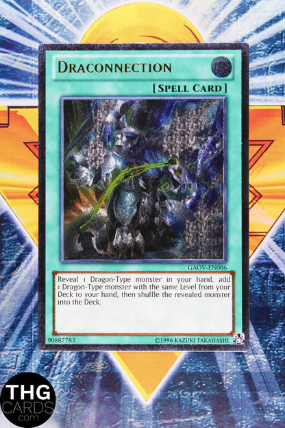 Draconnection GAOV-EN086 Ultimate Rare Yugioh Card