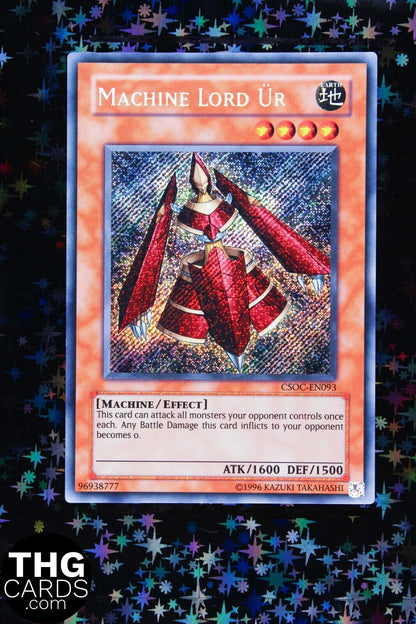 Machine Lord Ur CSOC-EN093 Secret Rare Yugioh Card