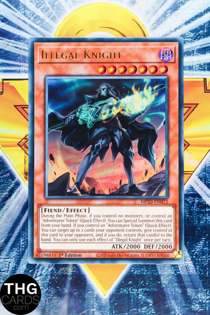 Illegal Knight MP23-EN072 1st Edition Ultra Rare Yugioh Card