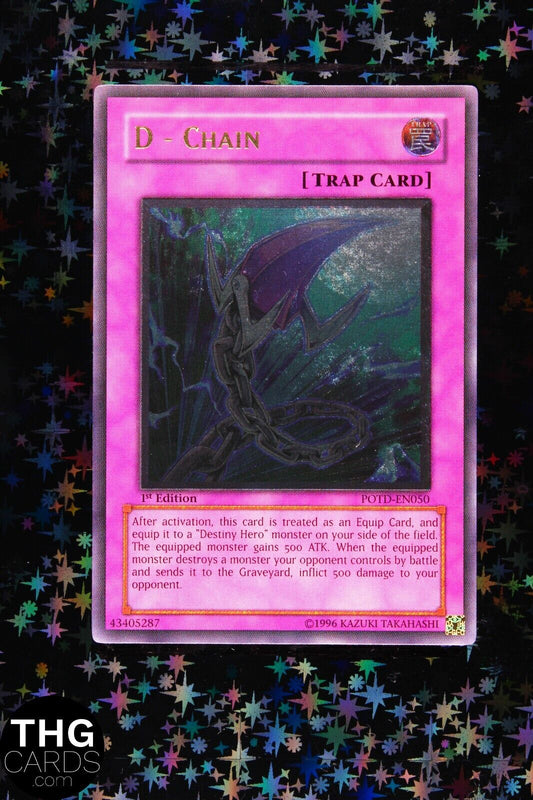 D - Chain POTD-EN050 Ultimate Rare Yugioh Card 2