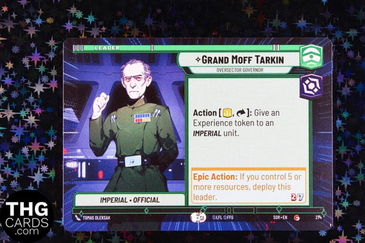 Grand Moff Tarkin 274 Common Hyperspace Star Wars Unlimited Card