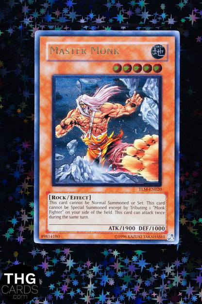 Master Monk TLM-EN020 Ultimate Rare Yugioh Card