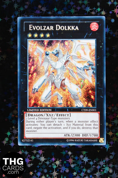 Evolzar Dolkka CT09-EN001 Secret Rare Yugioh Card