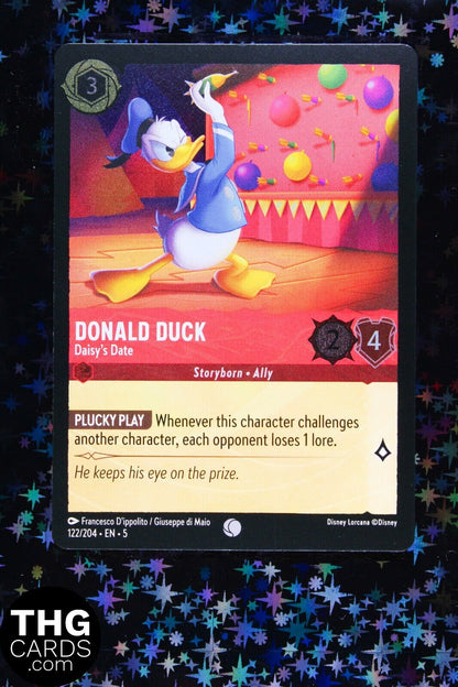 Donald Duck, Daisy's Date 122/204 Foil Common Lorcana Card EN 5