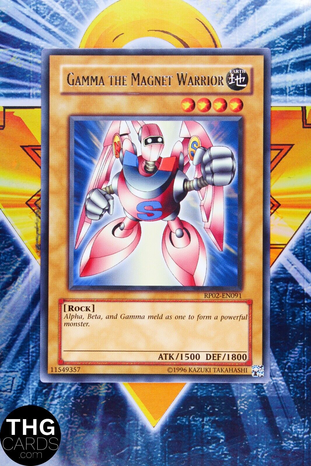 Gamma the Magnet Warrior RP02-EN091 Rare Yugioh Card