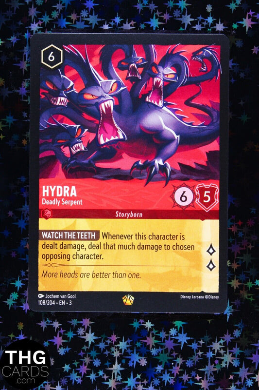 Hydra, Deadly Serpent 108/204 Legendary Into the Inklands Lorcana Card