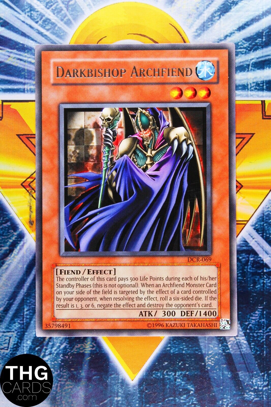 Darkbishop Archfiend DCR-069 Rare Yugioh Card