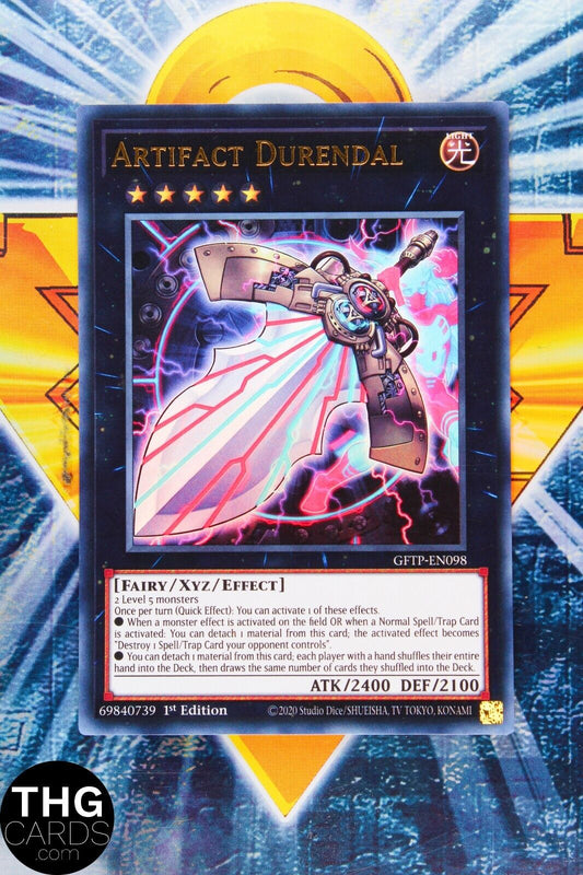 Artifact Durendal GFTP-EN098 1st Edition Ultra Rare Yugioh Card