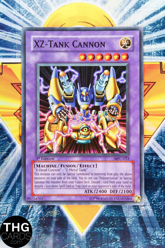 XZ-Tank Cannon MFC-053 1st Edition Super Rare Yugioh Card