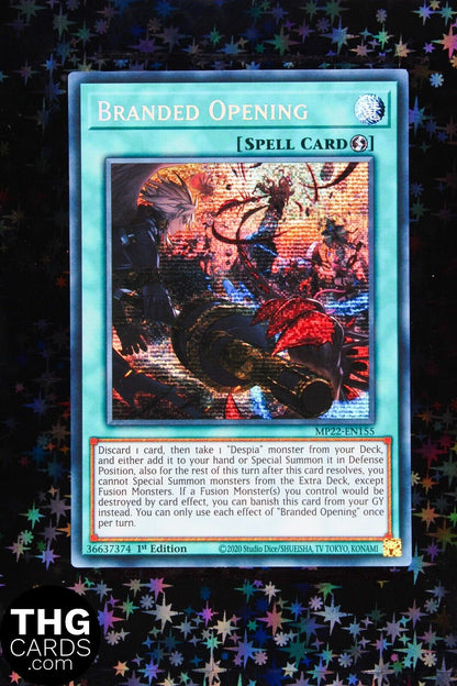 Branded Opening MP22-EN155 1st Edition Secret Rare Yugioh Card