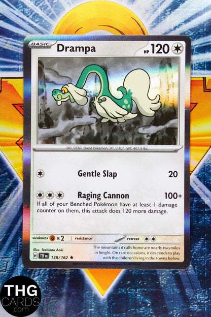 Drampa 138/162 Rare Holo Temporal Forces Pokemon Card