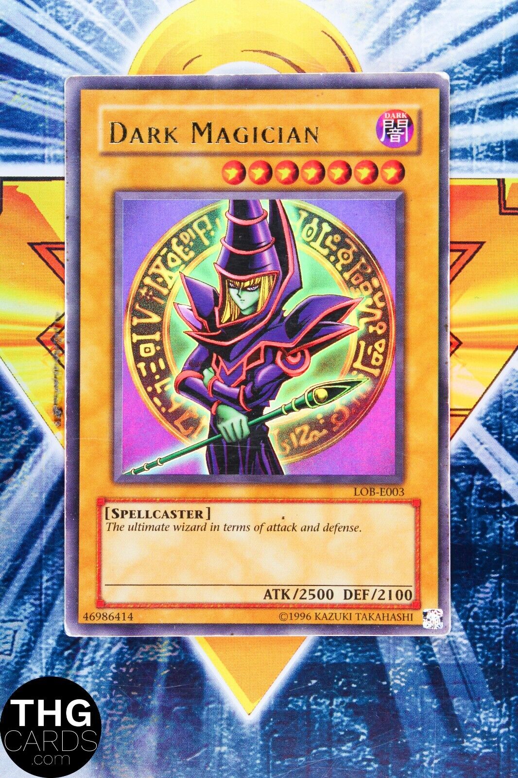 Dark Magician LOB-E003 Ultra Rare Yugioh Card 1