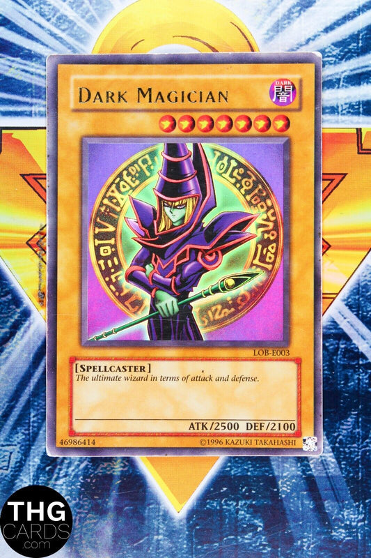 Dark Magician LOB-E003 Ultra Rare Yugioh Card 1