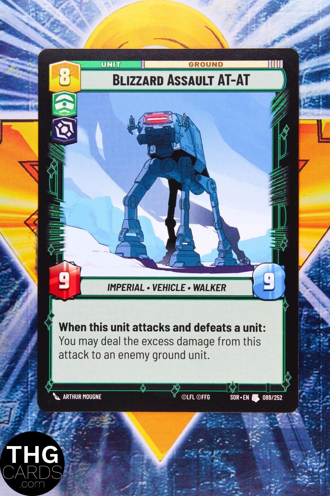 Blizzard Assault AT-AT 088/252 Uncommon Star Wars Unlimited Card Playset