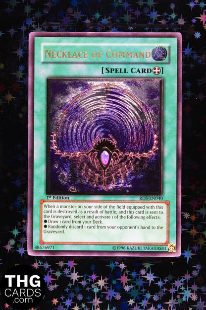 Necklace Of Command RDS-EN040 1st Edition Ultimate Rare Yugioh Card