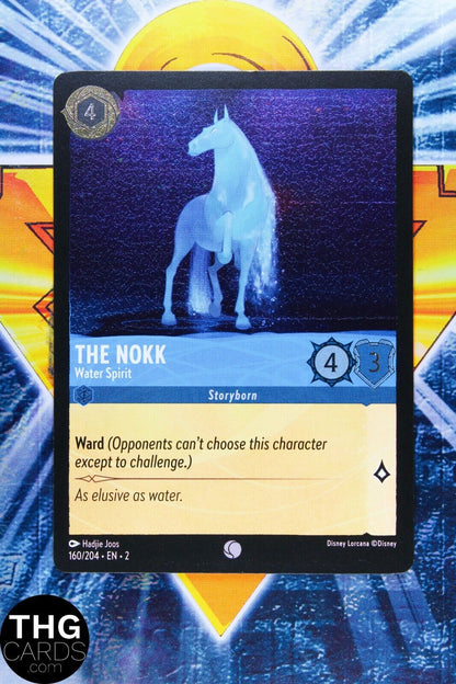 The Nokk, Water Spirit 160/204 Foil Common Lorcana Rise of Floodborn