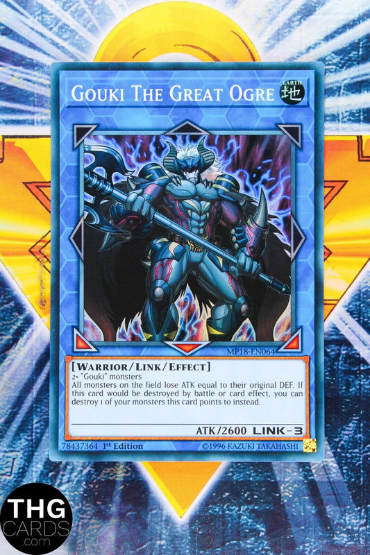 Gouki The Great Ogre MP18-EN064 1st Edition Super Rare Yugioh Card