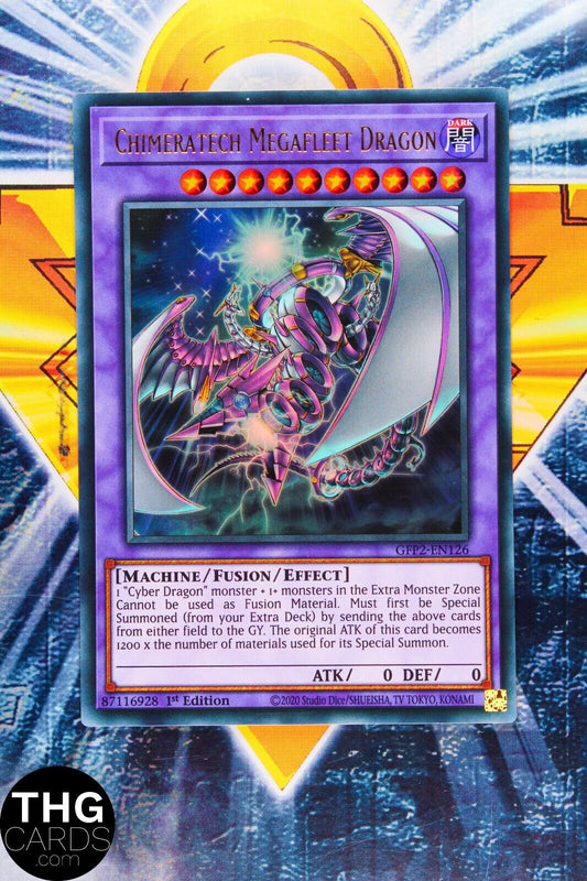 Chimeratech Megafleet Dragon GFP2-EN126 1st Edition Ultra Rare Yugioh Card