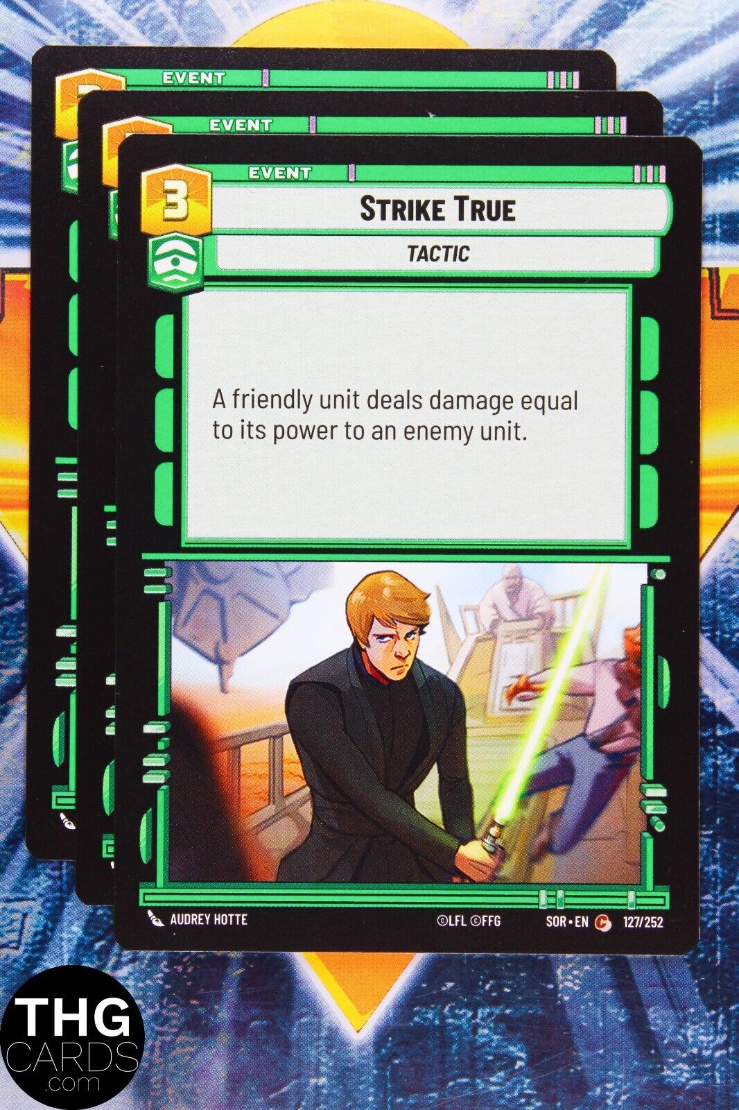 Strike True 127/252 Common Star Wars Unlimited Card Playset