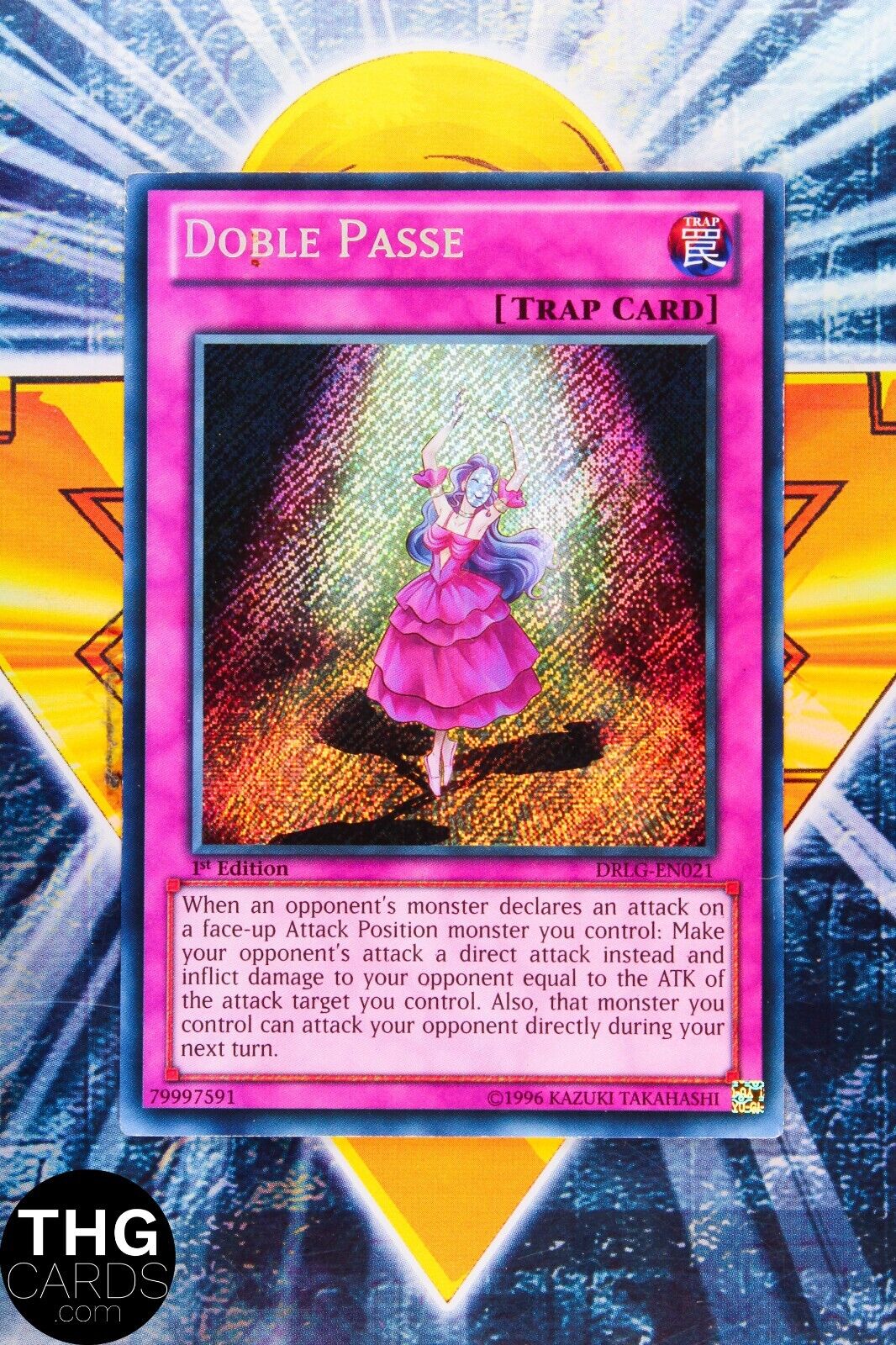 Doble Passe DRLG-EN021 1st Edition Secret Rare Yugioh Card