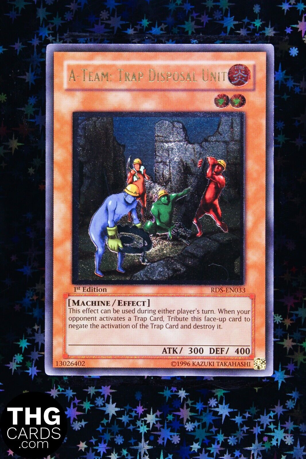 A-Team - Trap Disposal Unit RDS-EN033 1st Edition Ultimate Rare Yugioh Card 1