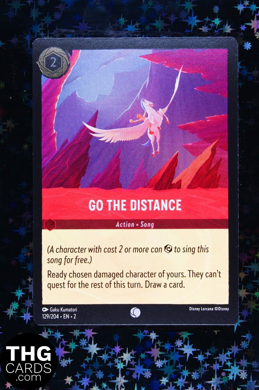 Go the Distance 129/204 Foil Common Lorcana Card EN 2